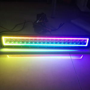 Thanh đèn <span class=keywords><strong>LED</strong></span> <span class=keywords><strong>RGB</strong></span> 12V 22 inch, đèn chiếu sáng xe tải, xe bán tải, đèn làm việc ngoài trời - Product Image 1