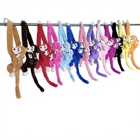 70cm Super Weiches Plüsch-Affenmutter-Baby-Set mit Musik, Stressabbau, PP-Baumwollfüllung, Waschbares Polyestermaterial, Großhandel