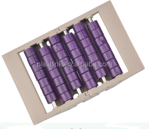 Zincirli konveyör için fabrika kaynağı plastik modüler Transfer rulo plakaları - Product Image 1