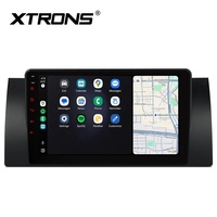 Autoradio Android 9 pouces 4+64 Go pour BMW X5 E53 1999-2006 Octa Core avec plusieurs thèmes d'interface utilisateur, 4G LTE intégré, EQ DSP XTRONS