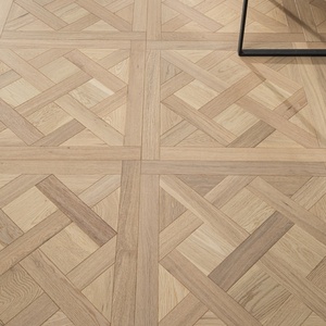 Vente directe d'usine, parquet en chêne naturel multicouche de 15 mm, carreaux de parquet Versailles en bois massif composite, chauffage au sol - Product Image 6