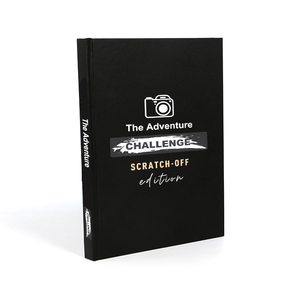 Impression personnalisée My Adventure <span class=keywords><strong>Challenge</strong></span> Scrapbook Livre à gratter pour les couples - Product Image 2