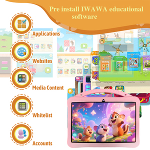 10.1-Inch Trẻ Em Máy Tính Bảng Sim <span class=keywords><strong>Android</strong></span> 13 Octa Lõi 4000MAh Pin <span class=keywords><strong>1280X800</strong></span> Độ Phân Giải Màu Đen Món Quà Ngày Valentine 4GB Bộ Nhớ MTK Bộ Vi Xử Lý - Product Image 5