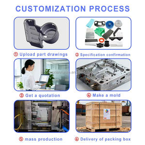 Fabbrica di stampaggio a iniezione a buon mercato parti in plastica ABS PA66 servizi di taglio in Nylon industriale OEM ODM colore personalizzato - Product Image 5