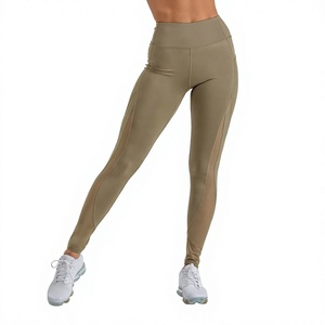 Leggings pour femmes, serrés, en dentelle, sans couture, tissu anti-odeur, 80% élasthanne, 20% polyester, longueur intégrale, fabriqués au Pakistan - Product Image 1