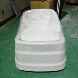 Wholesale Customization Technician Portable Black White Manicure Nail Spa Foot <b>Stool</b> for Pedicure <b>Stool</b> Chair <b>With</b> <b>Wheels</b> - Product Image 3
