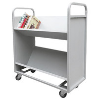 Haute Qualité En Métal Bibliothèque Chariot pour Livres
