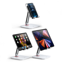 Support de tablette de téléphone portable support de téléphone de bureau réglable en hauteur Compatible avec IPhone pour Ipad