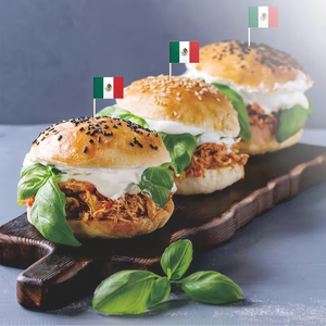 100 Palillos Decorativos con Bandera Mexicana para Pasteles, Decoración para Fiestas Patrias, Cócteles y Pasteles de Helado - Product Image 5