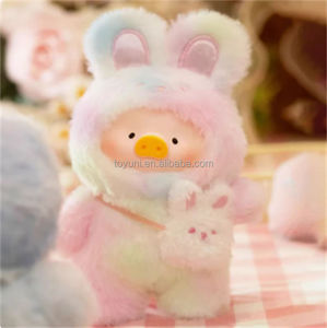 Auténtico Toyzero + <span class=keywords><strong>Lulu</strong></span> the Piggy Pig Vintage Bunny Bear Joyful Time juguetes <span class=keywords><strong>de</strong></span> peluche caja ciega lindas muñecas <span class=keywords><strong>de</strong></span> vinilo encantadoras mejor regalo - Product Image 5