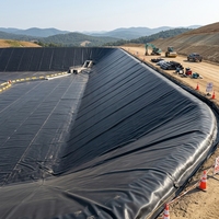 Bâche géomembrane HDPE avec EPDM/LLDPE pour bassins piscicoles, décharges, barrages et réservoirs de récupération des eaux de pluie - Usine avec 61 ans d'expérience