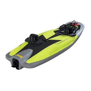 เซ็ตกระดานโต้คลื่นไฟฟ้าความเร็วสูงและแผ่นฟอยล์ไฮโดรคาร์บอนคาร์บอนไฟเบอร์พร้อมมอเตอร์ & แบตเตอรี่สำหรับกีฬาทางน้ำพวงมาลัย15Kw นอกชายฝั่ง - Product Image 2