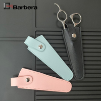 6 pouces cheveux ciseaux sac coiffure cisaillement pochette de rangement ciseaux de rangement barbier PU cuir ciseaux sac