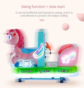 Offre Spéciale : Manège Commercial MP5 à Écran Tactile pour Deux Enfants, à Monnayeur, Type Voiture Balançoire - Product Image 3