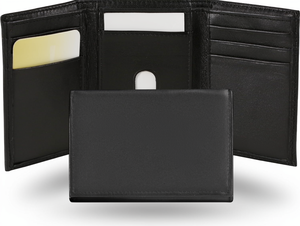 TILONSTAR TVC301 Luxury Unisex Leather Bifold <b>RFID</b> Blocking Credit Card Holder <b>Wallet</b> Minimalist Aluminum Case Fold Short - Product Image 1