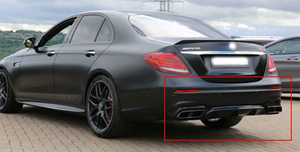 Diffusore Posteriore per <span class=keywords><strong>Mercedes</strong></span> Benz E300 E350 Sport E63S W213, Parti di Modifica per Berlina Sportiva 2016-2019 - Product Image 6
