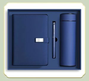 Wholesale Promotional Luxury Gift Items Notebook <b>A5</b> Leather Journal Customized Business Office <b>Diary</b> Corporate Set With Pen - Product Image 5