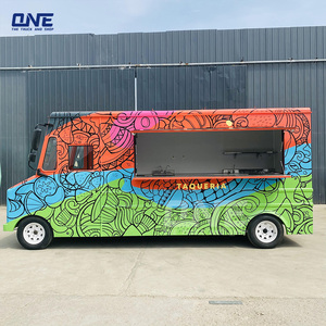 Chariot alimentaire de haute qualité camion coloré <span class=keywords><strong>maison</strong></span> remorque alimentaire à vendre - Product Image 1