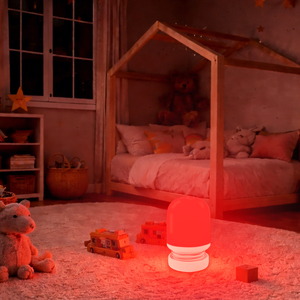 <span class=keywords><strong>Veilleuse</strong></span> LED portable à intensité variable pour chambre d'enfant, sans lumière bleue/scintillement, lumière rouge 1600K 625~630 nm - Product Image 4