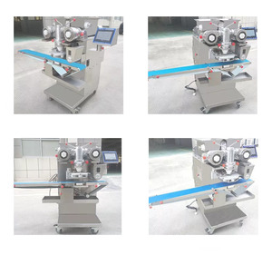 Machine industrielle automatique française d'encrustation de boulettes de viande pour macaron et biscuits pour faire des <span class=keywords><strong>croquettes</strong></span> - Product Image 5