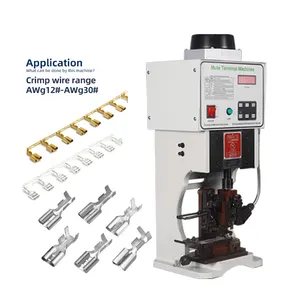 ZJ-JY1.5T Extrusion Die Data Cables Manufacturing Machine Cable Drum Jacks Wire Crimping Machine Terminal Crimping Mach