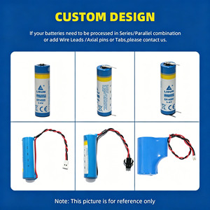Batería de Litio Primaria de Alta Potencia ER14335M Tipo Espiral de 3.6V 1300mAh 2/3AA para Sistemas de Medición Avanzada (AMI) - Product Image 3