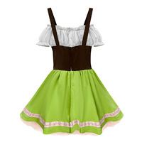 Costume d'Halloween pour adultes, robe de serveuse, robe de demoiselle d'honneur, dirndl pour homme, lederhosen, tenue de fête de la bière, déguisement de carnaval