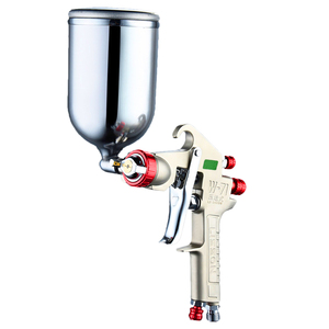 Pistolet de pulvérisation Hvlp, haute pression 600cc 1.3mm buse à gravité alimentation aérographe outil pneumatique <span class=keywords><strong>vernis</strong></span> peinture pulvérisateur Hvlp - Product Image 5