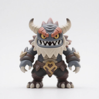 Figuras de Resina de PVC de Personajes 3D de Diseño Personalizado, Modelo de Acción Estilo Dibujos Animados, Adorno Decorativo