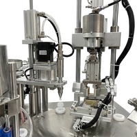 Machine de remplissage et de scellage entièrement automatique pour micro-liquides, à buse unique, pour flacons de 1 à 50 µL, idéale pour la distribution de réactifs de laboratoire
