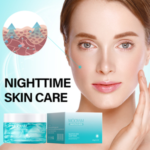 Mascarilla Facial Nocturna OEM con Ácido Salicílico, Mascarilla Fría Hidratante y Calmante, Aplicación sin Enjuague - Product Image 3