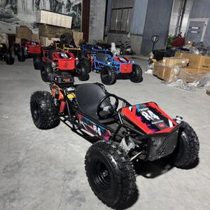 212cc 4-Stroke Go-Kart for Adults Teenagers Speed Long Range Kart with Gas Chain Drive Steering Wheel - Product Image 4