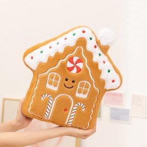 Décorations <span class=keywords><strong>de</strong></span> Noël transfrontalières bonhomme en pain d'épice flocon <span class=keywords><strong>de</strong></span> neige arbre <span class=keywords><strong>de</strong></span> noël en peluche maison cloche poupée <span class=keywords><strong>de</strong></span> chiffon cadeau pour les femmes - Product Image 3