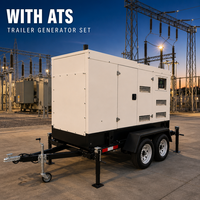 Générateur diesel monté sur remorque JSST pour l'alimentation de secours des centres de données, générateur diesel SEDC 220/380/480V 30kVA 50Hz
