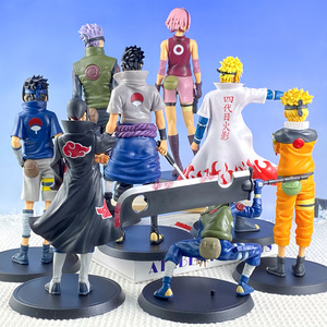 ฟิกเกอร์อนิเมะ narutoed Sasuke Kakashi uchiha Itachi โมเดลของเล่นสะสมรูปปั้นอะนิเมะ - Product Image 3