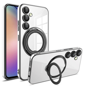 Funda de succión magnética para Samsung Galaxy S24 23 <span class=keywords><strong>22</strong></span> Plus Ultra <span class=keywords><strong>A12</strong></span> A13 A14 A52 A52S A23 A24 A34 A54 360 cubierta de anillo de soporte de rotación - Product Image 6