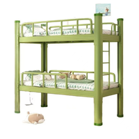 Lits superposés en métal pour enfants, design moderne, lits superposés en fer