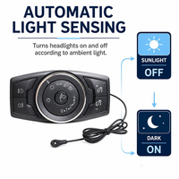 Módulo de Sensor de Control de Interruptor de Faros Delanteros, Botón Ajustador de Luces Antiniebla para Ford Focus Mk3, Kuga, Ecosport, Mondeo
