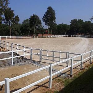 Recinzione cavallo a buon mercato su misura <span class=keywords><strong>PVC</strong></span> <span class=keywords><strong>Guardrail</strong></span> <span class=keywords><strong>Pvc</strong></span> recinzione cavallo resistente uv 3 rail cavallo in plastica <span class=keywords><strong>pvc</strong></span> recinzione fattoria in vinile - Product Image 3