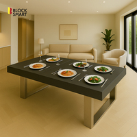 Table de billard personnalisée 7FT 8FT 9FT, best-seller, design de luxe en ardoise, multifonctionnelle 3 en 1 : billard, tennis de table, table à dîner