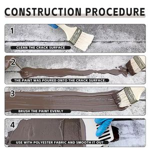 Revestimiento Impermeable de Asfalto Polimérico, Pintura a Prueba de Fugas para Techos, Paredes Interiores/Exteriores, Superficies de Hormigón, Puentes, Exteriores 5 - Product Image 5