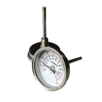 Thermomètre bimétallique industriel haute température 0-120 degrés Celsius
