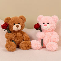 Boneka Hewan Plush Langsung dari Pabrik, Maskot Lucu, Hadiah Valentine, Boneka Teddy Bear Plush