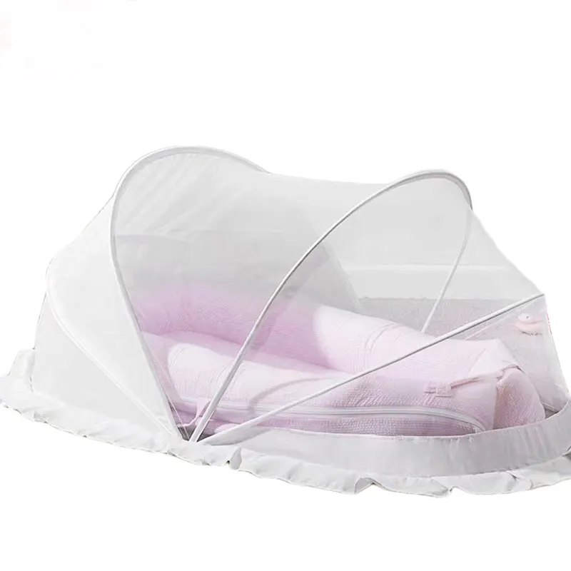 Brightbebe Hot Bán xách tay Durable bé gấp lưới chống muỗi cho trẻ sơ sinh cot