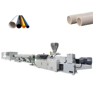 Automatically UPVC Threading Pipe Making Line Plastic CPVC Extruders PVC Electrical Pipe MAKE Machine LINE