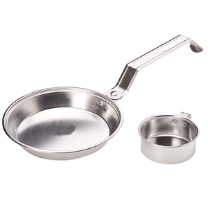 Juego de Utensilios de Cocina de Acero Inoxidable de 5 Piezas Personalizado con Abrazaderas de Aluminio para Camping - Product Image 2