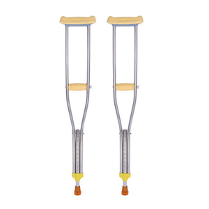 Béquilles sous-bras Bonja en alliage d'aluminium réglables pour personnes âgées, aide à la marche pour la rééducation des fractures - Product Image 4
