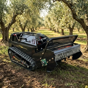 Tondeuse à fléaux télécommandée à essence avec refroidissement par eau pour l'entretien <span class=keywords><strong>de</strong></span> la végétation des fermes, jardins et pistes d'aéroports - Product Image 5