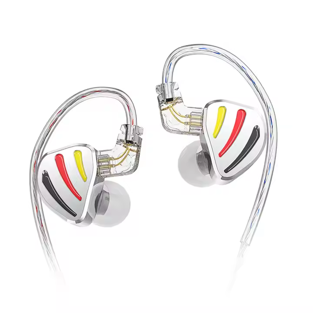 HiFi Metal High-end Tunable Wired In-Ear Monitor IEM Earbud with Active Noise Cancellation (ANC) IPX5 Waterproof Bass Earphones