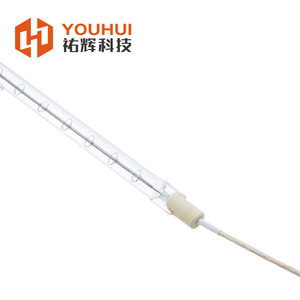 Lampe chauffante infrarouge à tube de quartz transparent Youhui 380V sans ozone pour usage industriel - Product Image 1